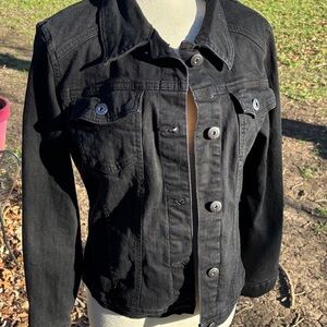 Wrangler Black Denim Jacket